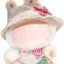 6 x 17cm Clothes Set for Doll, Hat Clothes Outfits Stylish Adorable Dolls Clothes Accessories (NO Doll Included) (Cute Day)