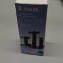 JISULIFE Handheld Fan with 4500 mAh Powerbank Max 37 Hours Runtime, Pocket Portable Battery Operated or USB Powered Folding Personal Fan, 3 Speeds, Gifts for Women Men Kids Gift for Festival(Black)