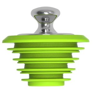 Bathtub Drain Stopper,Silicone Bathtub Stopper, Tub Stopper, Washbasin Drain Plug,Drain Plug (Green，Patented Product)