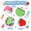96Pcs Classroom Door Decor Welcome Back to School Cutouts Composition Notebook Bulletin Board Set First Day df School Party Supplies Notebook Sign Door Cover for Classroom Window Office Decorations, 90×180cm/35.5×71inch
