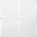 Wall Control 30-P-3232W White Metal Pegboard Pack