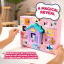 Little Live Pets Dog House Playset, Mama Surprise Families Puppy Party Pack, 15 Mini Collectible Puppies, Fold-Out Dog Playset Toy Gift for Kids 5+