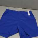 ODODOS Men's Athletic Shorts with Pockets 5" Quick Dry Lightweight Workout Gym Running Shorts, Royal Blue, Large
