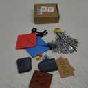 Gonggi Korean Traditional Folk Game Play Set - Jebi chagi, Gong-gi, Biseokchigi, Paeng-y, DDAKJI, Family Travel Games (1 Set)
