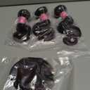 Bundles with Closure Human Hair Body Wave 12 14 16+10 Inch 100% Unprocessed Brazilian Virgin Hair Extensions 3 Bundles with 4x4 Free Part Lace Closure Natural Black