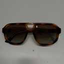 livho Trendy Polarized Square Aviator Sunglasses Women Men Square Eyewear Frame, Retro Sun Glasses for Women Men 2025 Shades (Brown Tortoise/Brown)
