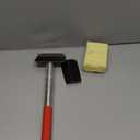 Grill Brush Bristle Free,Aramid Fiber Wavy Pad Seamless-Fit Cast Iron/Stainless-Steel Grates,BBQ Replaceable Scraper Cleaning Head,Safe Grill Cleaner for Outdoor Grill,Gifts for Men/Dad