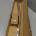 Curved Shower Curtain Rod, Adjustable 40-72 inches Extra Wide Curved Shower Rods for Bathroom, Rust proof Shower Rod, Stainless Steel Curved Curtain Rod for Shower, Bathtub, Brushed Nickel