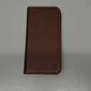 SHIELDON Genuine Leather Case for iPhone 17 Pro Max 6.9" 2025 | Folio Wallet | Magnetic Closure | Kickstand | RFID Blocking 3 Card Slots | Shock-Absorbent Phone Cover | Retro Coffee