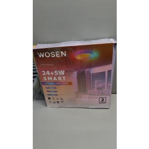 2 Pack 12 Inch Smart Ceiling Light Fixture, RGB LED Flush Mount Ceiling Light with Night Light, 24W 2400LM Ultra-Slim Ceiling Light with Remote, 16 Million DIY Colors, Works with Alexa/Google Home