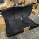 for Toyota 4Runner Seat Covers 2011 2012 2013 2014 2015 2016 2017 2018 2019 2020 2021 2022 2023 2024, Custom Fit Car Seat Covers Full Set, Waterproof Leather, for 5-Seater Model - Black