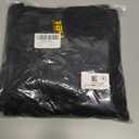 TBMPOY Women's Fleece Lined Jogger Pants Water Resistant Cargo Winter Hiking Sweatpants High Waisted Pockets Thermal Warm (Black, L)