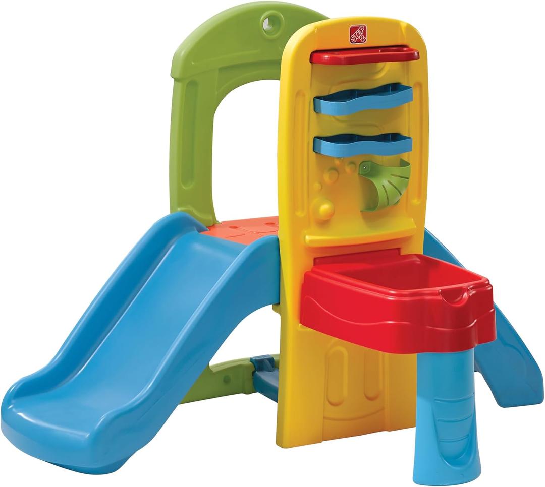 Step2 Play Ball Fun Climber, Kids Outdoor/Indoor Playset, Backyard Playground Set, Slide, Ladder, Ball Drop Maze, Outside Jungle Gym, For Toddlers 1.5+ Years Old
