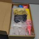 TONIFUL 4 Set Black Gold Balloon Centerpieces for Table,Balloon Stand Kit for Black Gold Party Decor 40th 50th 60th 70th Birthday Decorations Anniversary Graduation Decorations 2026 New Year Eve