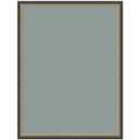 Kate and Laurel Framed Fabric Pinboard 19 x 25, Printed Linen Decorative Bulletin Board for Use as a Vision Board or Wall Organization, Matinee Black Bronze Frame