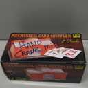 CHH Hand Cranked Card Shuffler  Manual Card Shuffler for Standard or Bridge-Sized Playing Cards  Quiet and Easy to Use - Designed for 2 Decks