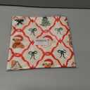 Red Green Christmas Santa Pillow Covers 18x18 Double-Sided, Christmas Bedroom Decor, Coquette Xmas Tree Reindeer Candy Cane Decorative Throw Pillow Cover for Girls Room Dorm Apartment Decor (Color-3)