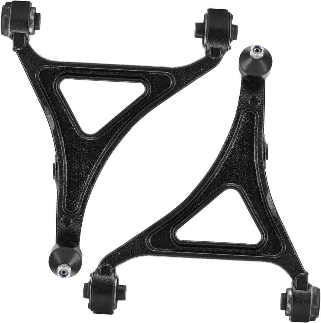 Front Lower Control Arm w/Ball Joint (ONLY AWD) for Chrysler 300 2005-2010, Dodge Charger 2007-2010, Magnum 2005-2008, (2.7L 3.5L 5.7L), Driver & Passenger, Suspension Kit K641534 K641533, 2Pcs