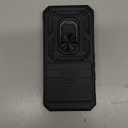 Taisairu for Google Pixel 10 Case/Pixel 10 Pro Case with Screen Protector & Slide Camera Lens Cover,Built-in Ring Stand Protective Phone Case for Pixel 10 Case/Google Pixel 10 Pro Case (Black)