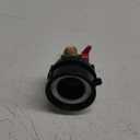 IBC Tote Adapter Fittings, 275-330 Gallon IBC Tote Water Tank Adapter, 2.44" Fine Thread IBC Tote Valve Faucet, Brass Garden Hose Connector, IBC Tote to Garden Hose Adapter (Red)