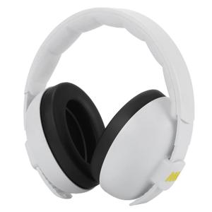 Mumba Baby Ear Protection Noise Cancelling Headphones - Earmuffs for Babies and Toddlers - Ages 3-24+ Months (White)