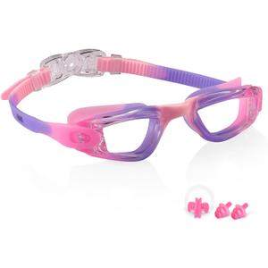 Aegend Swim Goggles for Kids 3-14 | Anti-Fog, No-Leaking, Pool & Beach