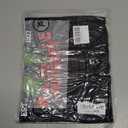 Merry Christmas Oversized Shirts Women Ugly Christmas T Shirts Xmas Bow Graphic Holiday Short Sleeve Tops (Black) XL