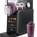 SSKIOUY Slushie Machine, 88oz Slushie Maker with Adjustable Temperature, LED Display, Auto-Clean, 7-in-1 Frozen Drink Maker for Ice Cream, Frappés, Milkshakes, and Frozen Margaritas-BLACK