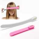 Professional Hair Cutting Kit for Women Gifts, Easy-to-Use Split Ends Hair Trimmer, DIY Home Hair Cutting Tools for Bangs, Layers, Bobs, Practical Hair Cutting Clip, Pink
