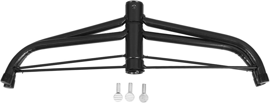 Cabilock Folding Metal Christmas Tree Stand Suitable for Foot Artificial Trees Easy to Install and Portable Bracket Base for Holiday Decorations Blackish