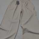 FUNYYZO Women Long Dress Pants High Waisted Work Pants Dressy Casual Elastic Waist Trousers Large