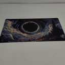 MTG Playmat Magic Card Playmat Game Mat,TCG & CCG Card Games Mat with Free Storage Bags Size 24 x 14 Inches (No with Zones,Eye)