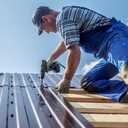 uxcell #14 x 3-9/16" Self Drilling Screws with Rubber Washer, 25pcs Zinc Plated Steel Roofing Screws Hex Head Self Tapping Screws with EPDM Washer for Metal to Metal