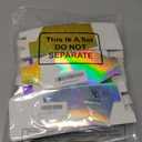 Zhehao 48 Pack Holographic Gift Boxes Small Cardboard Gift Boxes with Lids Bulk 3 x 3 x 3 Inch Square Kraft Cube Paper Box Assemble for Candles Wedding Presents Easy Birthday