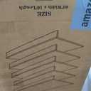 Wire Shelf Covers, 5Pcs 40"x16" Inch Shelf Covers for Wire Shelving, 0.39 Inch Thick (Not Wood), Moisture Resistant Wires Rack Cover with No Installation for Pantry, Closet, Kitchen