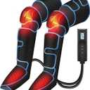 CuPiLo Leg Massager with Heat, FSA Eligible HSA Air Compression Leg Massager for Blood Circulation and Pain Relief,Muscle Fatigue,Cramps,Swelling and Edema
