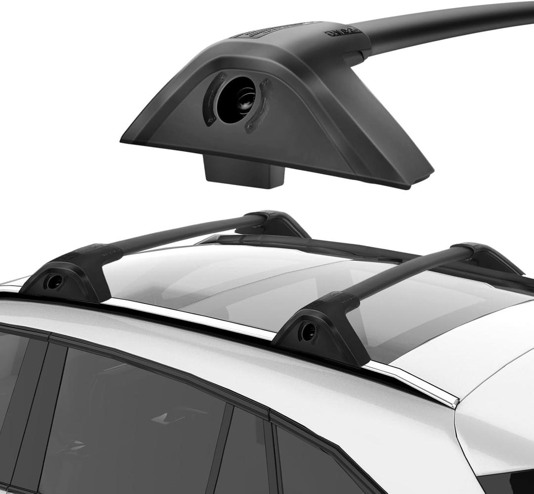 Lockable Roof Rack Cross Bars Compatible with Toyota Rav4 Accessories 2025 2024-2019, Aluminum Heavy Duty Crossbars, Not Fit for 2024 LE/Adventure/TRD Off-Road/Hybrid Woodland Edition