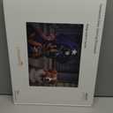 Glass Mouse Pad Micro Etched Surface and Whole Silicone Base,Improved Precision and Speed,Durable, Easy to Clean, Suitable for Gaming and Office Use (Keep Watch-16 * 12'')