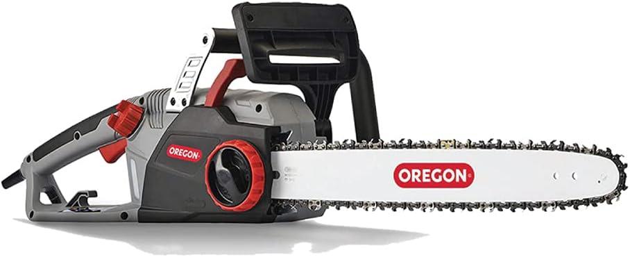 Oregon 15 Amp Powerful Self-Sharpening Corded Electric Chainsaw with 18-Inch (45cm) Guide Bar, Low Kickback 15 Amp Chainsaw, with Integrated Powersharp Chain, (CS1500)