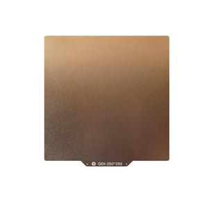 QIDI Q1 Pro Magnetic Build Plate with Double-Sided Textured PEI Coating Surfaces - 280x280mm Flexible Steel Sheet for Anti-Warping and Effortless Model Release