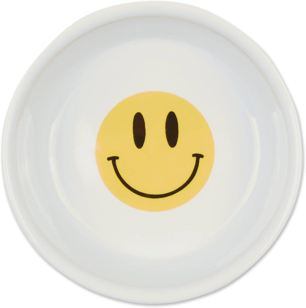 Smiley Face Trinket Dish, 6 Pack