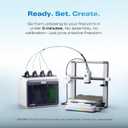 Creality SPARKX i7 Combo Multi-Color 3D Printer, Easy Setup, AI Camera Monitoring, Automatic Filament Management, 500mm/s High-Speed Printing, Auto Leveling, WiFi Connectivity
