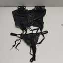 Lilosy Sexy Lace Up Floral Garter Underwire Teddy Bodysuit Lingerie Belt Women Top One Piece Mediu