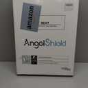 Elongated Toilet Seat Molded Wood Toilet Seat with Quietly Close and Quick Release Hinges, Easy to Install also Easy to Clean by Angol Shiold (Elongated, Brownish Yellow)