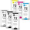 72 Ink Cartridge High Yield, 6-Pack, 130ML