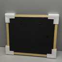 FramePro 11x14 Diploma Frame with Black over Gold Mat, 14x17 Certificate Frame, Real Wood with Gold Trim, Black Frame with Arcylic