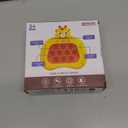 Pop Push Game Toy for Kids, Quick Fast Push Pop Puzzle Handheld Game Light up Fidget Toy 8-12, Bubble Sensory Toys Christmas Birthday Gifts for Kids Ages 3-12 (Blue Astronaut)