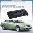 JDMSPEED New Valve Cover Tube Seals Gaskets Set Replacement for Nissan Altima Sentra L4 2.5L QR25DE 2002 2003 2004 2005 2006 Replaces 264-982 264982 132643Z001 13264-3Z001 132703Z000 13270-3Z000