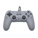 GameSir Tegenaria Lite Wired Controller for PC , Wired 1000Hz Polling Rate, Hall Effect Joysticks and 2 Remappable Buttons, Dual Vibration , Turbo, PC Gaming Controller for Steam/Android/iOS/Switch ( Grey)