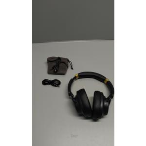 Gold Chrome Fashion Bluetooth Wireless Foldable Headphone Headset with Built in Mic for Adults Children Work Home School